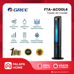 Flife Air Cooler by Gree FTA-ACOOL4 4 Liter | Kipas Standing Tower Fan Penyejuk Udara Ruangan