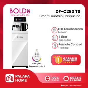 Bolde Smart Fountain Cappucino Dispenser Touchscreen DF-C280 TS | Galon Bawah Remote Control