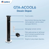 Gree Air Cooler Tower Fan GTA-ACOOL6 6 Liter | Kipas Penyejuk Udara Ruangan 6L Aromaterapi Portable - Image 9