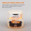 Gaabor Mini Air Fryer 2L Low Watt | Penggorengan Tanpa Minyak Kecil Airfryer Gaboor AF20M-YE01A - Image 2