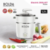 BOLDe Panci Listrik Serbaguna | Electric Skillet Cooker Kukusan Steamer Rebus Picanto 1.2L EP-1201 - Image 3