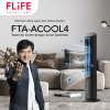 Flife Air Cooler by Gree FTA-ACOOL4 4 Liter | Kipas Standing Tower Fan Penyejuk Udara Ruangan - Image 2