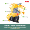 Mito Slow Juicer Fresca Grande 900ml | Pemeras Jeruk Buah Sayur Tanpa Ampas Besar Low Watt SJ1200 - Image 2