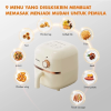 Gaabor Mini Air Fryer 2L Low Watt | Penggorengan Tanpa Minyak Kecil Airfryer Gaboor AF20M-YE01A - Image 5