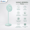 Gree Kipas Angin Berdiri Meja 2in1 | Desk Standing Fan 12 14 Inch Minimalis Aesthetic Hijau Pastel - Image 2