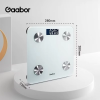 Gaabor Timbangan Berat Badan Digital Lengkap Connect HP | Smart Body Fat Scale Charger GWS-M02A - Image 7