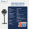 Gree Air Circulation Fan | Kipas Angin Sirkulasi Udara Ruangan Standing Berdiri Meja GCF-CIRCOOL13S - Image 9