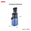 Mito Slow Juicer Fresca Classic 800ml | Pemeras Jeruk Buah Sayur Tanpa Ampas Listrik Low Watt SJ7100 - Image 7