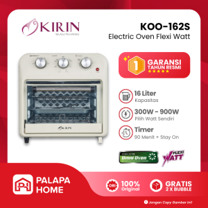 Electric Oven Kirin Omni KOO162S 16 Liter FlexiWatt | Open Listrik Stainless Steel KOO 162S 16L