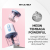 Mitochiba Chopper CH60 Gelas Kaca 0.5L | Coper Blender Bumbu Mpasi Bayi Mito CH60 Twin Chop 300 ml - Image 7