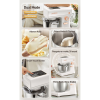 Mecoo Premium Stand Mixer 6L 6 Liter Smart LED Touch Screen Aesthetic | Mikser Standing Besar Mecco - Image 12