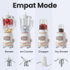 Mecoo 4 in 1 Ice Crusher Blender | Mecco Blander Chopper Juicer Dry Mill | Meco Belender Multifungsi - Image 2