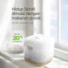 Oxone Mini Rice Cooker Low Carbo Less Sugar OX-250 | Penanak Nasi Rendah Gula 0,8 Liter Kecil - Image 3