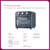 Electric Oven Kirin Omni KOO162S 16 Liter FlexiWatt | Open Listrik Stainless Steel KOO 162S 16L - Image 6