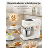 Mecoo Premium Stand Mixer 6L 6 Liter Smart LED Touch Screen Aesthetic | Mikser Standing Besar Mecco - Image 8