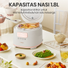 Mecoo Rice Cooker Low Carbo Less Sugar 1.8 Liter | Mejikom Mecoo Low Watt Magic Com Meco Rendah Gula - Image 6